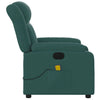 Massagestoel Stof Donkergroen