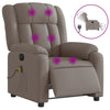 Massagestoel Stof Taupe