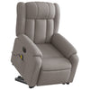 Sta-Op-Massagestoel Stof Taupe