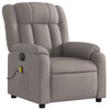 Sta-Op-Massagestoel Stof Taupe