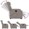 Sta-Op-Massagestoel Stof Taupe