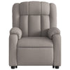 Sta-Op-Massagestoel Stof Taupe