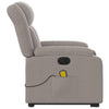 Sta-Op-Massagestoel Stof Taupe