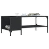 Salontafel Met Rek 100X51X40 Cm Bewerkt Hout Eiken
