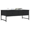 Salontafel 101X49X39,5 Cm Bewerkt Hout Eikenkleur
