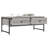 Salontafel 101X49X39,5 Cm Bewerkt Hout Eikenkleur