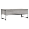 Salontafel 101X49X39,5 Cm Bewerkt Hout Eikenkleur