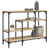 Wandtafel Met Schappen 100X35X75 Cm Kleurig