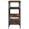Wandtafel Met Schappen 100X35X75 Cm Kleurig