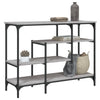 Wandtafel Met Schappen 100X35X75 Cm Kleurig