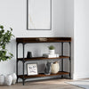 Wandtafel Met Schappen 100X30X80 Cm