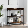 Wandtafel Met Schappen 100X30X80 Cm