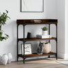 Wandtafel Met Schappen 100X30X80 Cm
