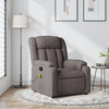Massagestoel Verstelbaar Stof Taupe