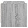 Salontafel Met Glazen Deuren 68X50X42 Cm Eiken