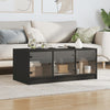 Salontafel Met Glazen Deuren 102X50X42 Cm