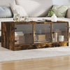 Salontafel Met Glazen Deuren 102X50X42 Cm