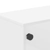 Salontafel Met Glazen Deuren 68,5X50X50 Cm