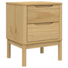 Nachtkastje Floro 45X39X57 Cm Massief Grenenhout