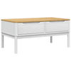 Salontafel Floro 99X55,5X45 Cm Massief Grenenhout