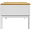 Salontafel Floro 99X55,5X45 Cm Massief Grenenhout