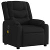 Massagestoel Stof Zwart
