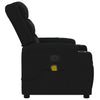 Massagestoel Stof Zwart