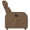 Massagestoel Stof Bruin