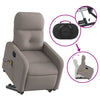 Sta-Op-Massagestoel Stof Taupe
