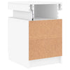 Nachtkastjes Met Led-Verlichting 35X39X55 Cm