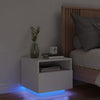 Nachtkastjes Met Led-Verlichting 40X39X37 Cm