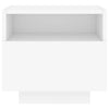 Nachtkastjes Met Led-Verlichting 40X39X37 Cm