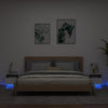 Nachtkastjes Met Led-Verlichting 40X39X37 Cm