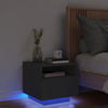 Nachtkastjes Met Led-Verlichting 40X39X37 Cm