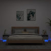 Nachtkastjes Met Led-Verlichting 40X39X37 Cm