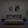 Nachtkastjes Met Led-Verlichting 40X39X37 Cm