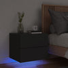 Nachtkastjes Met Led's Wandgemonteerd