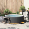 Hottub Ombouw Opbergruimte En Houten Opstapje Poly Rattan