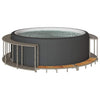 Hottub Ombouw Opbergruimte En Houten Opstapje Poly Rattan