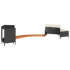 Hottub-Ombouw Poly Rattan En Massief Acaciahout