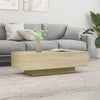 Salontafel 100X49,5X31 Cm Bewerkt Hout