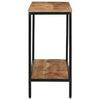 Wandtafel 100X35X70 Cm Massief Ruw Mangohout