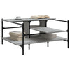 Salontafel 100X100X48,5 Cm Bewerkt Hout