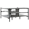 Salontafel 100X100X48,5 Cm Bewerkt Hout