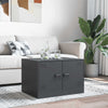 Salontafel 67X50X44 Cm Staal Kleurig
