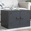 Salontafel 67X50X44 Cm Staal Kleurig