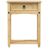 Wandtafel Corona 55X35X73 Cm Massief Grenenhout Rood