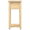 Wandtafel Corona 55X35X73 Cm Massief Grenenhout Rood