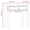 Wandtafel Corona 73X35X73 Cm Massief Grenenhout