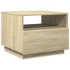 Salontafel Met Led-Verlichting 50X49X40 Cm Kleurig